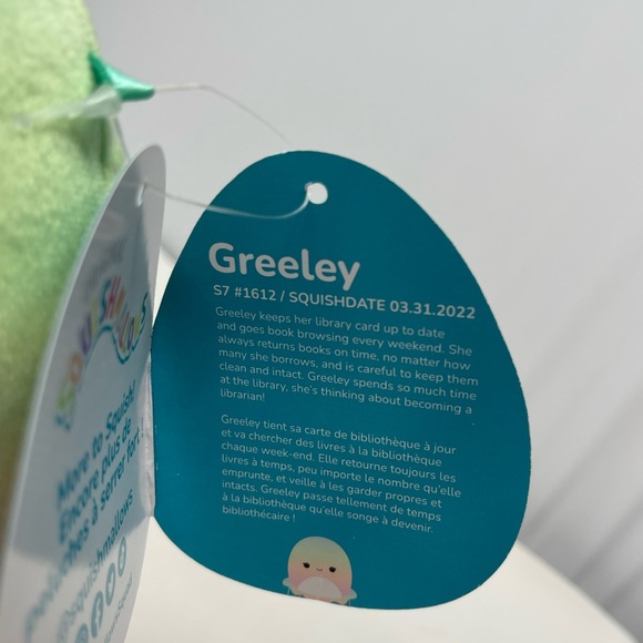 SQUISHMALLOW: ‘Greeley’ the Jellyfish Plush/Stuffed Animal. NEW with Tags - Picture 11 of 13